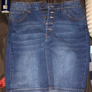 Jean skirt